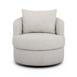 Silvi Performance Boucle Swivel Accent Chair - View 3