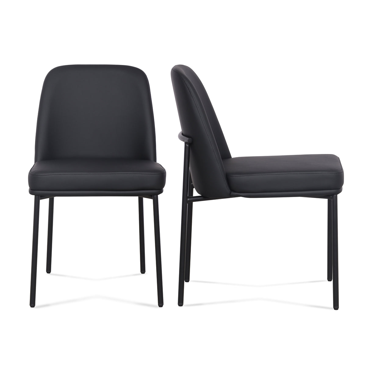 Sydney Performance Vegan Leather Dining Chair - Set of 2 - View 1