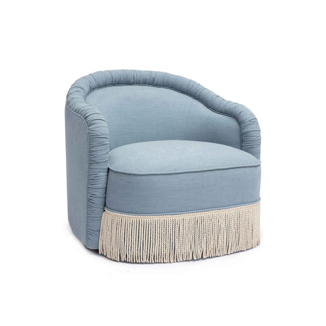 Pamela Tasseled Lounge Accent Chair - View 2