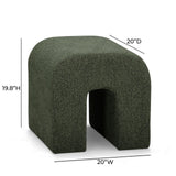 Desi Performance Fabric Ottoman - View 28