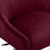 Beatrix Performance Velvet Office Swivel Chair - View 5