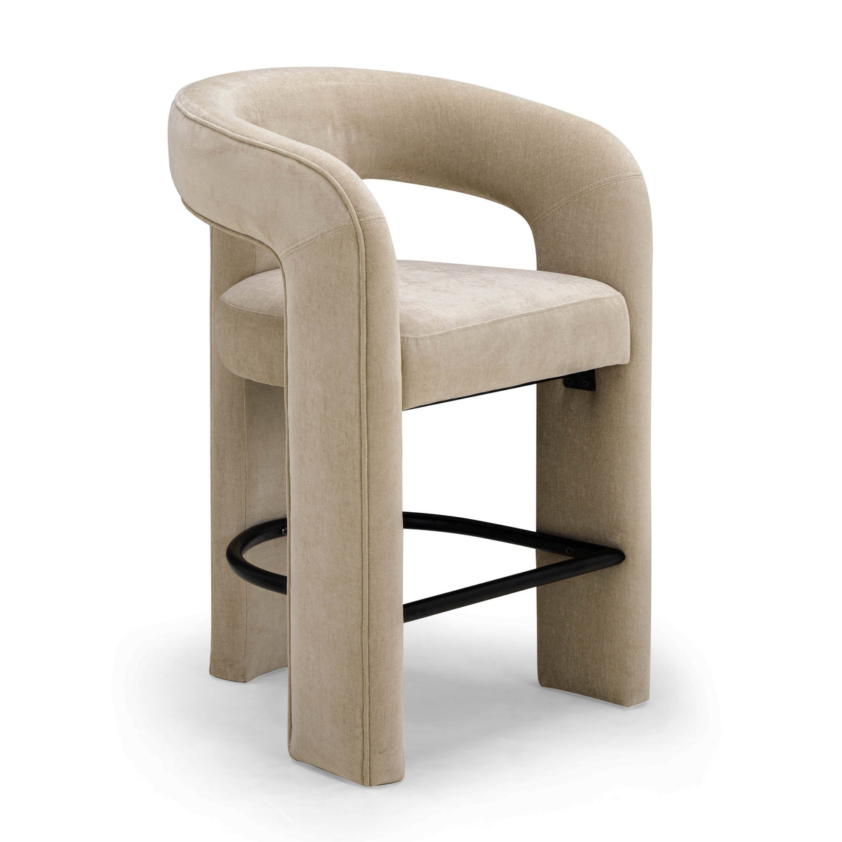Malone Performance Chenille Stool - View 1