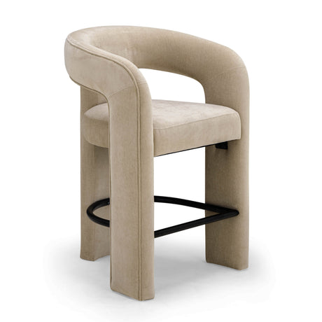 Malone Performance Chenille Stool - View 1
