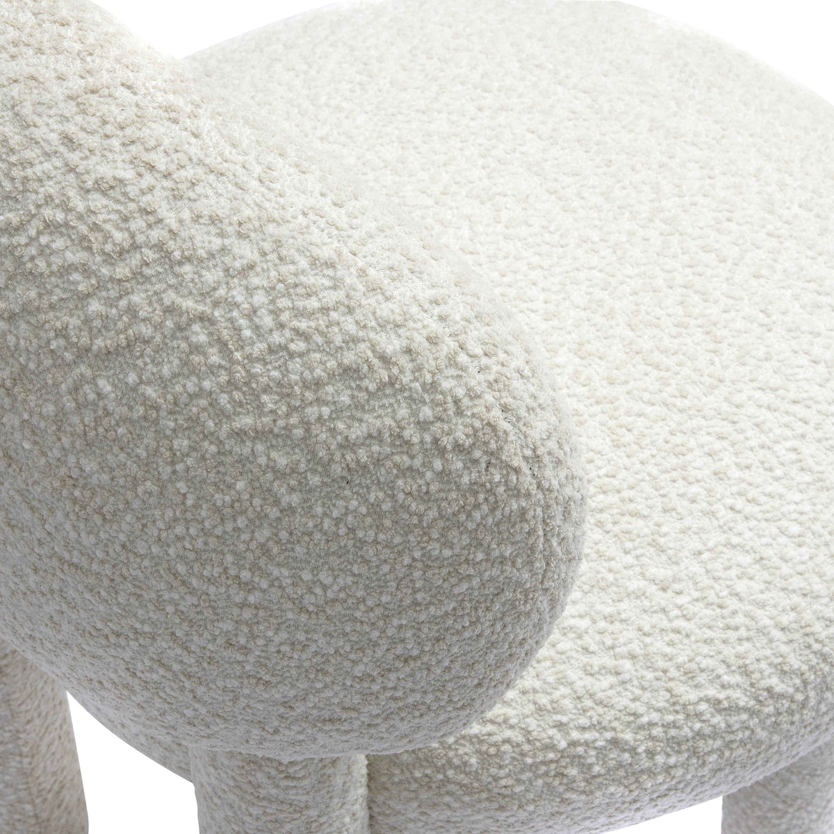 Manu Performance Fabric Side Chair in kitchen dining area setting
