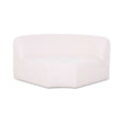 Gorge modular corner wedge angled profile showing deep seating cushion