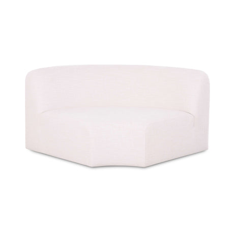Gorge modular corner wedge in performance fabric front view