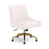 Beatrix Performance Velvet Office Swivel Chair - View 7