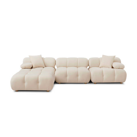 Calliope armless module side profile showcasing firm foam structure