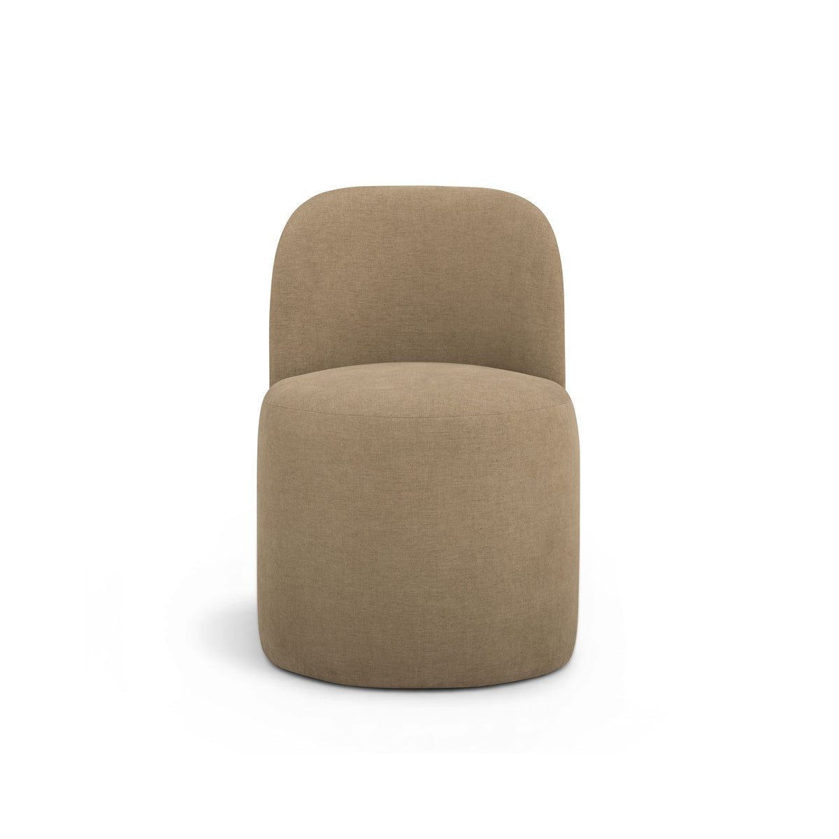 Persa Round Back Performance Chenille Dining Chair - View 10