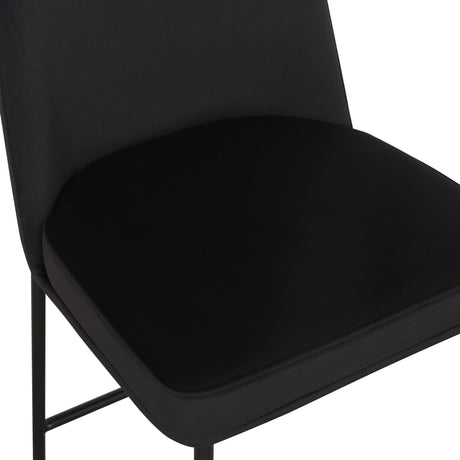 Sydney Performance Velvet Counter Stool Set of 2 - View 5