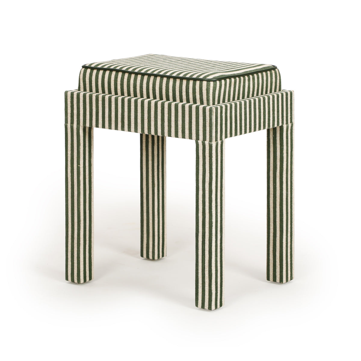 Kora Cotton Jute Contract-Grade Accent Stool - View 13