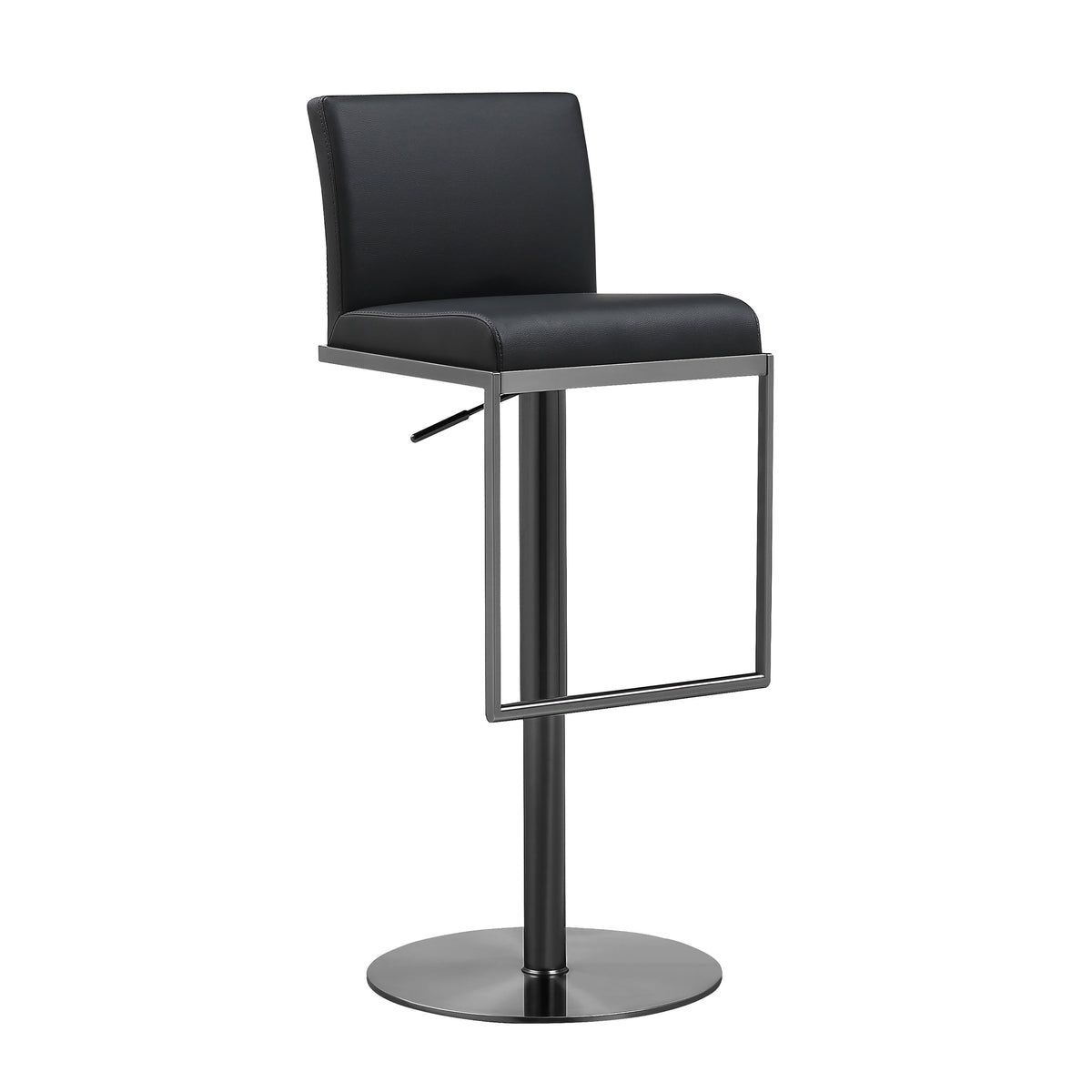Amalfi Performance Vegan Leather Adjustable Stool - View 34