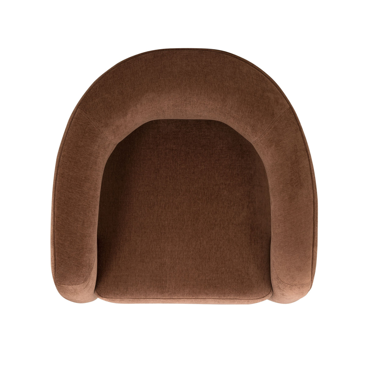 Malone Accent Chair in Green textured velvet front view