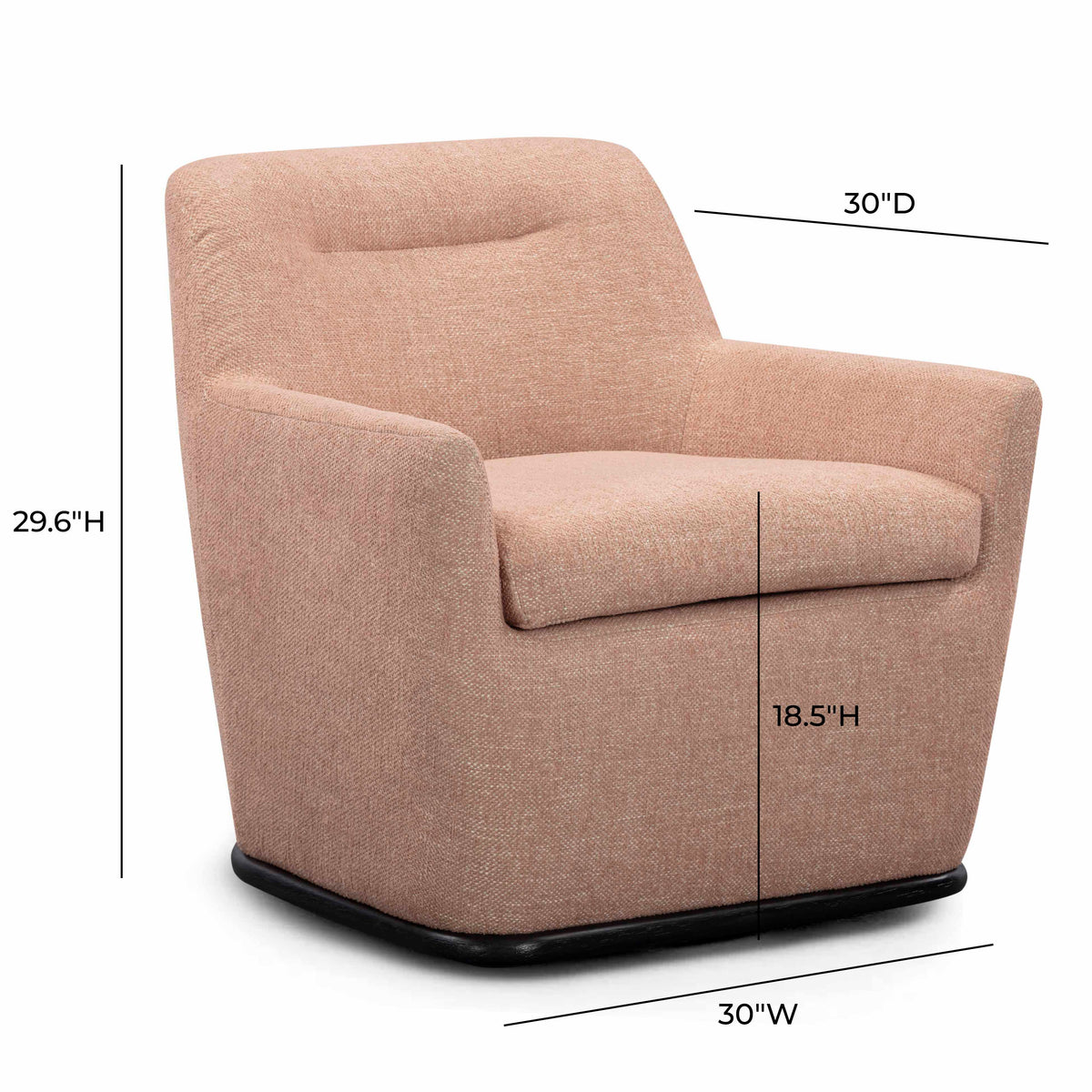 Mado Swivel Accent Chair - View 14