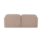 Gorge modular loveseat configured beside complementary FOAK collection modular pieces