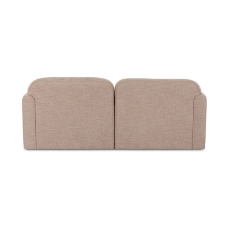 Gorge modular loveseat configured beside complementary FOAK collection modular pieces