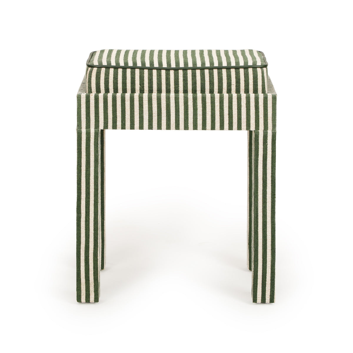 Kora Cotton Jute Contract-Grade Accent Stool - View 12