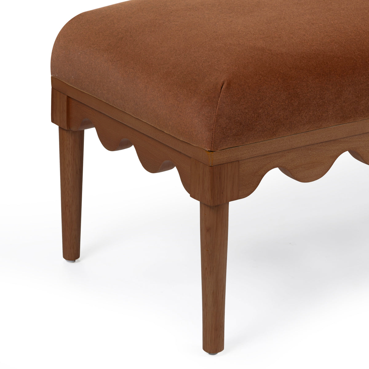 Oodle 56.5" Performance Vegan Mohair Bench - View 16