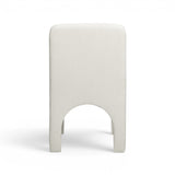 Tomlin Performance Chenille Dining Chair in Light Pink front perspective