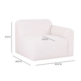 Gorge Modular Corner Chair right arm facing configuration view