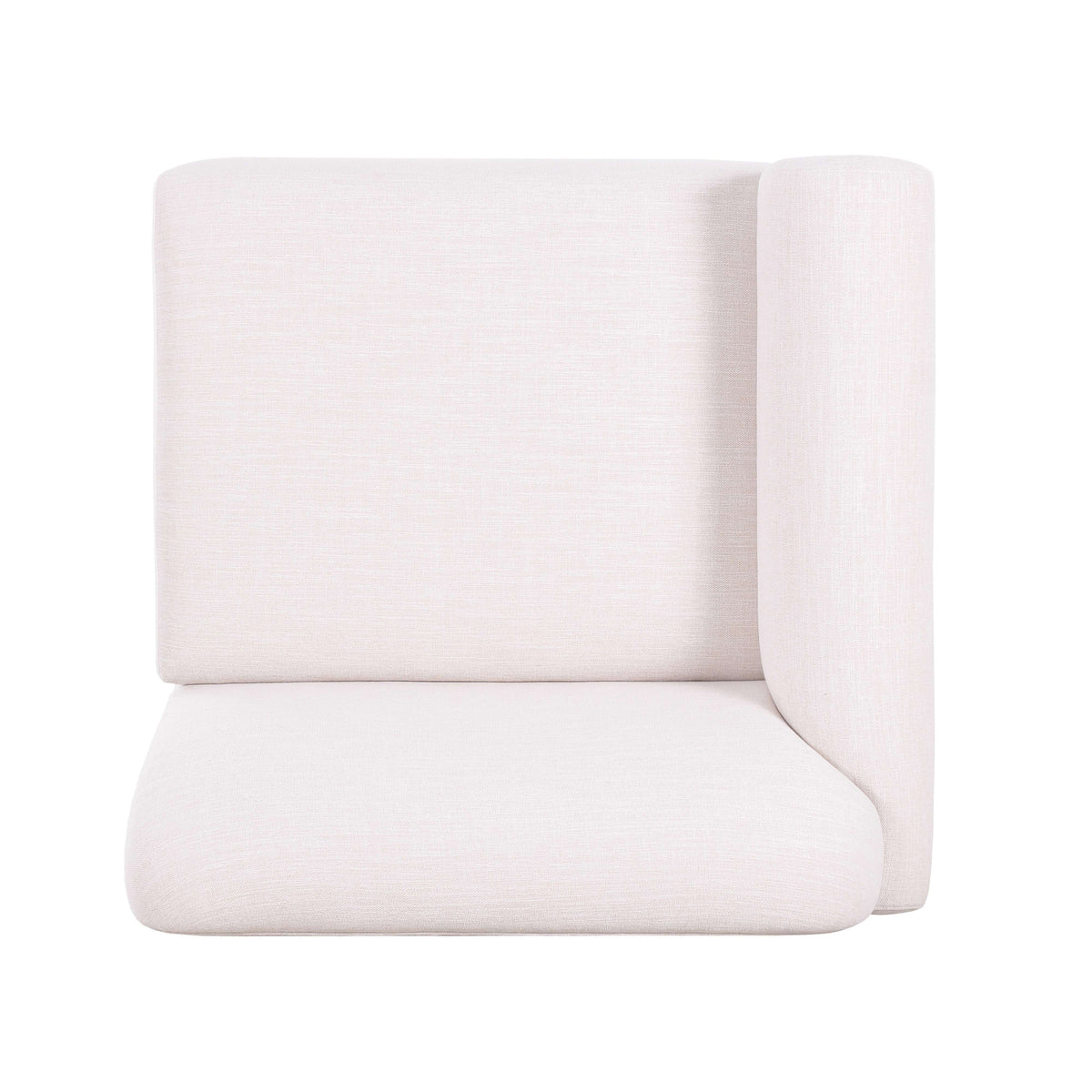 Gorge Modular Corner Chair seat cushion close up texture