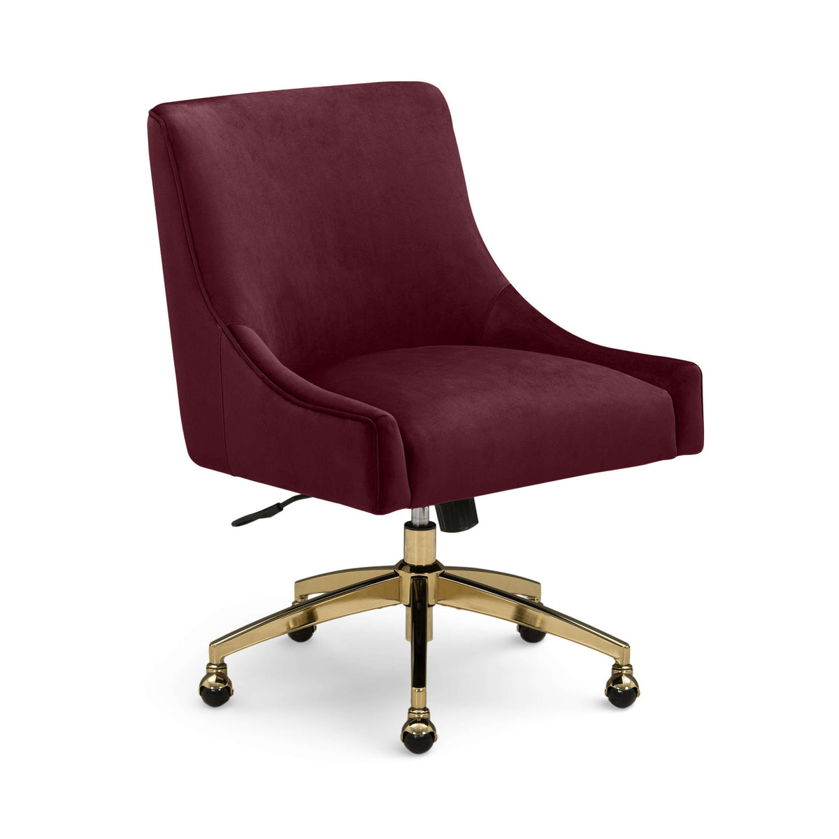 Beatrix Performance Velvet Office Swivel Chair - View 1