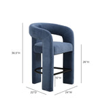Malone Performance Chenille Stool - View 61
