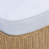 Axel Boucle Outdoor Ottoman - View 10