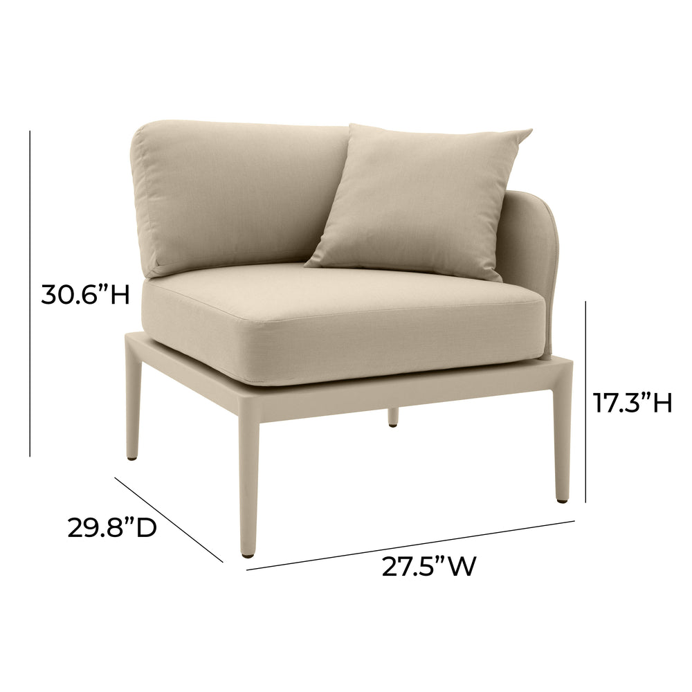 Kapri Modular Outdoor Corner Chair dimensions