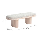 Ollie Upholstered Bench (48"-57") - View 6