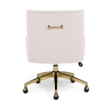Beatrix Performance Velvet Office Swivel Chair - View 10