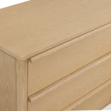 Tyra 62" Ash 6-Drawer Dresser - View 5