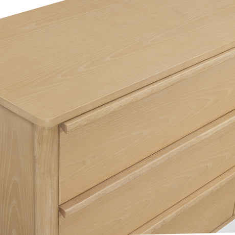 Tyra 62" Ash 6-Drawer Dresser - View 5