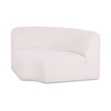 Gorge modular corner wedge angled profile showing deep seating cushion
