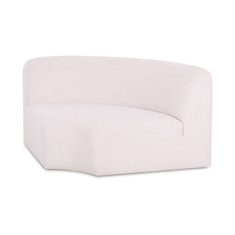 Gorge modular corner wedge angled profile showing deep seating cushion