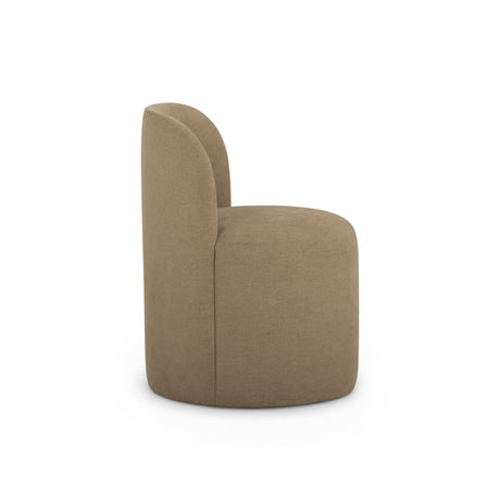 Persa Round Back Performance Chenille Dining Chair - View 12