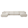 Zenith 8-Piece Contract-Grade Upcycled Fabric Modular U-Sectional - View 2