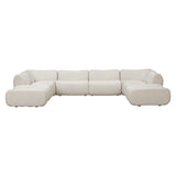 Zenith 8-Piece Contract-Grade Upcycled Fabric Modular U-Sectional - View 1