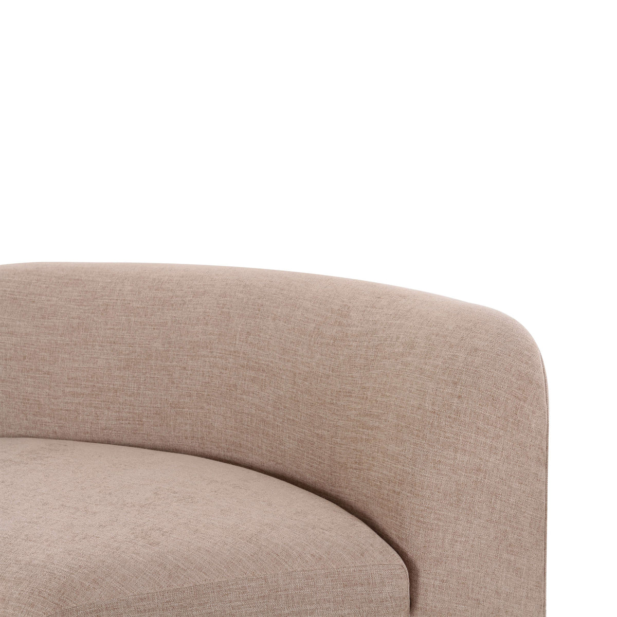 Gorge modular corner wedge styled in contemporary living room setting