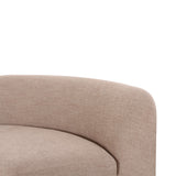 Gorge modular corner wedge styled in contemporary living room setting