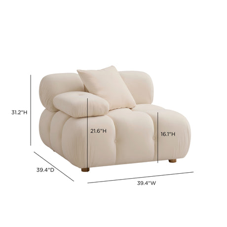 Calliope Performance Modular Corner Chair - View 42