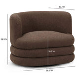 Astor Swivel Hotel Lounge Chair - View 13