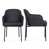 Sydney Performance Vegan Leather Armchair - Set of 2 - View 1