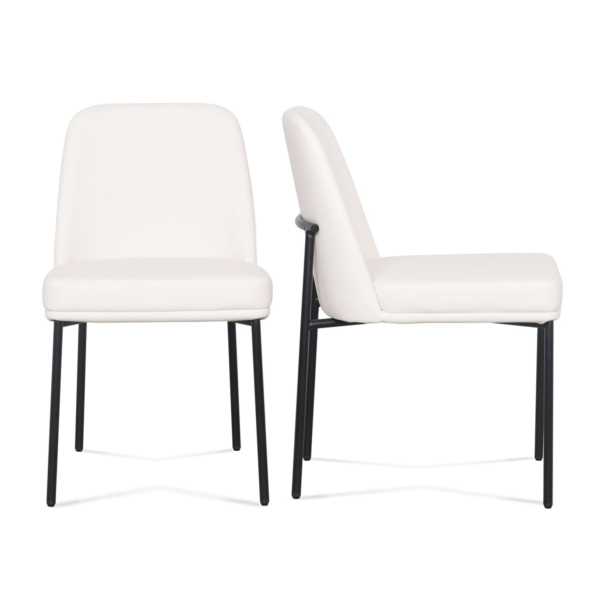 Sydney Performance Vegan Leather Dining Chair - Set of 2 - View 9