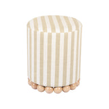 Dex ottoman positioned in dressing room vanity area