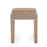 Kora Cotton Jute Contract-Grade Accent Stool - View 18
