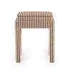 Kora Cotton Jute Contract-Grade Accent Stool - View 18