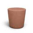 Margot Indoor Outdoor Concrete Stool hand troweled plaster texture detail