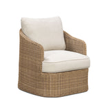 Axel Boucle Outdoor Accent Chair - View 2