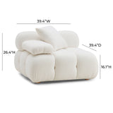 Calliope Performance Modular Corner Chair - View 21